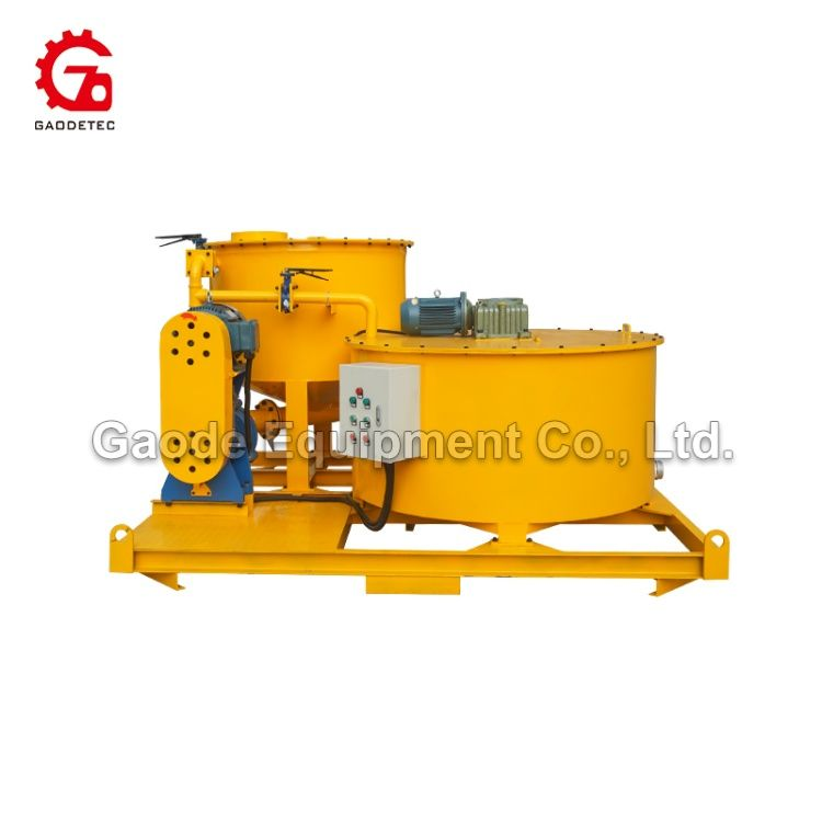 Gaodetec GMA850-1500E Bentonite Cement Colloidal Grout Mixer and Agitator Gaodetec GMA850-1500E Bentonite Cement Colloidal Grout Mixer and Agitator